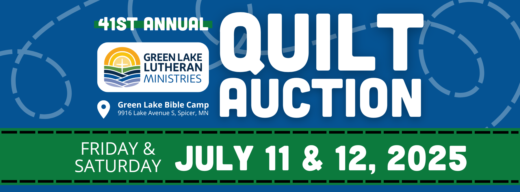 2025 Green Lake Lutheran Ministries Quilt Auction